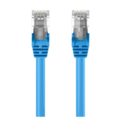 Belkin A3L980bt15MBLUS CAT6 Snagless Networking Cable (Blue, 15M)