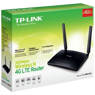 TP-Link 300Mbps Wireless N 4G LTE Router (TL-MR6400)