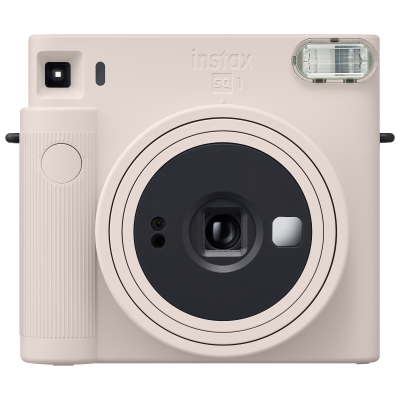 Fuji Instax SQUARE SQ1 Instant Camera Combo Kit (White)
