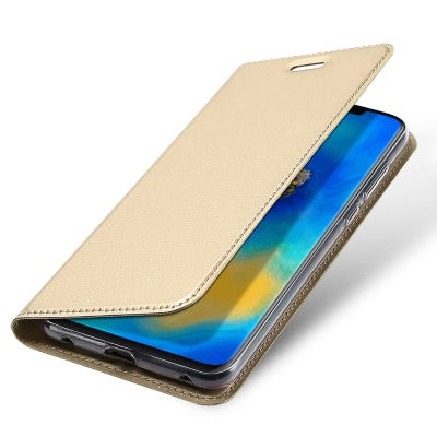 Dux Ducis Leather Case For Huawei Mate 20 Pro Gold