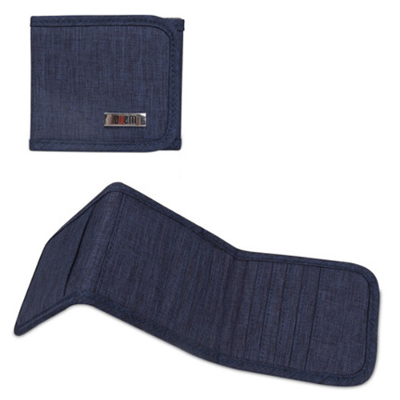 Bubm KPB-M Card Size Pouch For Travel Blue