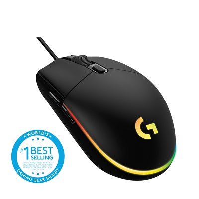 Logitech G203 Gen2 Lightsync Gaming Mouse (Black)