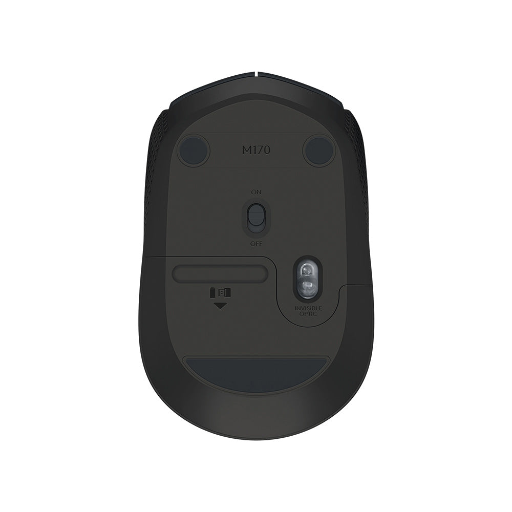 Logitech M170 Wireless Mouse (Black)