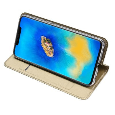 Dux Ducis Leather Case For Huawei Mate 20 Pro Gold