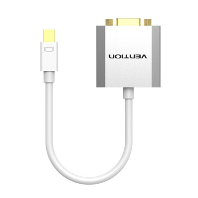 Vention DCAWB Mini DP to VGA Adapter 0.15M White