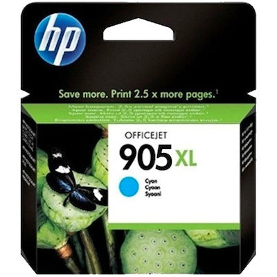 HP 905XL Cyan Original Ink Cartridge (T6M05AA)