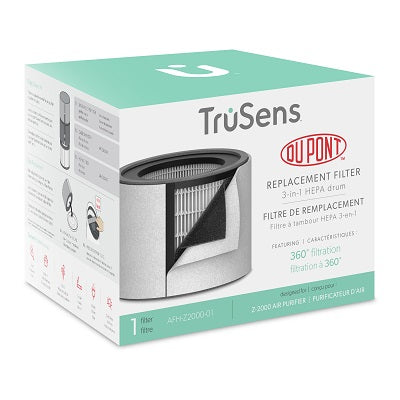 TruSens 2415107 Medium Replacement Filter HEPA+Carbon+Filter