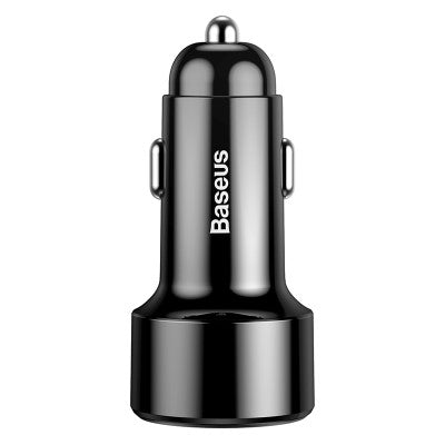 Baseus CCMLC20C-01 Type-c PD+QC Quick Car Charging 45W (Black)