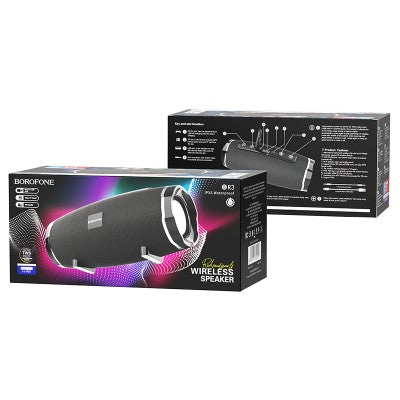 Borofone BR3 Rich Sound Sports Wireless Speaker (Black)