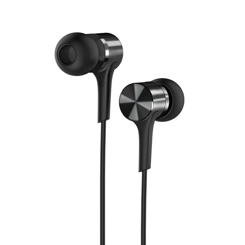 Hoco M54 Pure Music Wired Earphone With Mic (Black)