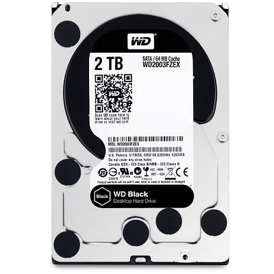 WD INT Desktop - WD2003FZEX [Black - 2TB]