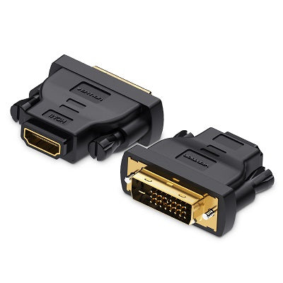 Vention ECDB0 DVI Male to HDMI Female Adapter Black