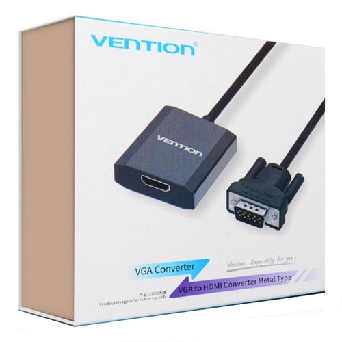 Vention ACEB0 VGA to HDMI Adapter 0.15M Black