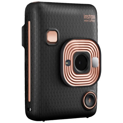 Fuji Instax Mini LiPlay Instant Camera (Elegant Black)