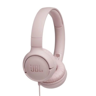 JBL Tune 500 Headphones + Mic (Pink)