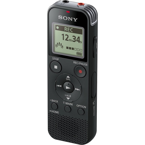 Sony Digital Voice Recorder with Built-in USB (Black) ICD-PX470