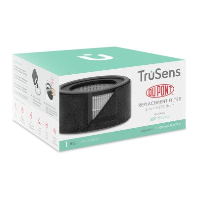 TruSens 2415104 Small Replacement Filter HEPA+Carbon