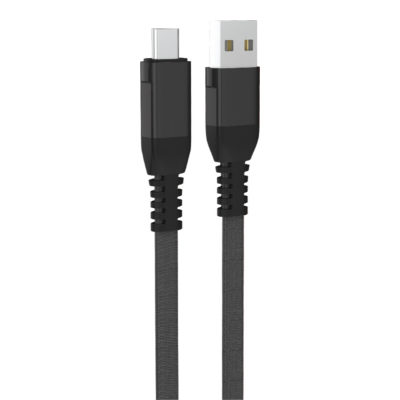 Kucipa K253 USB A to TypeC USB2.0 2A Charging Cable 0.2M Blk