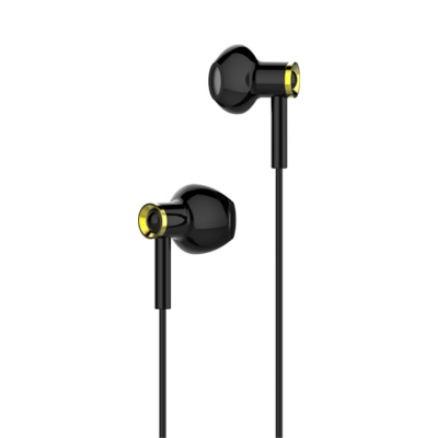 Hoco M47 Wired Control Earphone With Mic Black