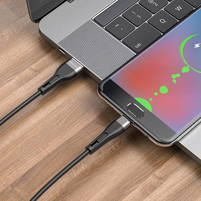 Borofone BX46 Rush Silicone Micro USB Cable (Black)