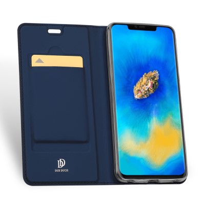 Dux Ducis Leather Case For Huawei Mate 20 Pro Blue