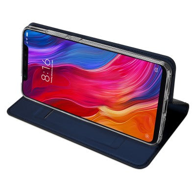 Dux Ducis Leather Case For Xiaomi Mi 8 Blue