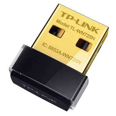 TP-LINK 150Mbps Wireless N Nano USB Adapter (TL-WN725N)