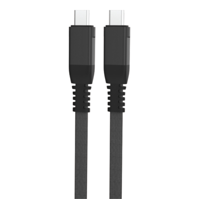 KUCIPA K252 Type-C to Type-C Charging Cable 2.5A 20cm (Black)