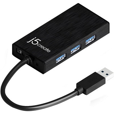J5Create USB 3.0 Gigabit Ethernet & 3-Port HUB (JUH470)