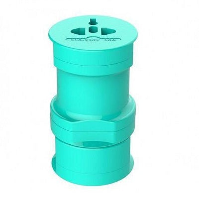 Usams US-CC003 Universal Conversion Plug Socket Cyan