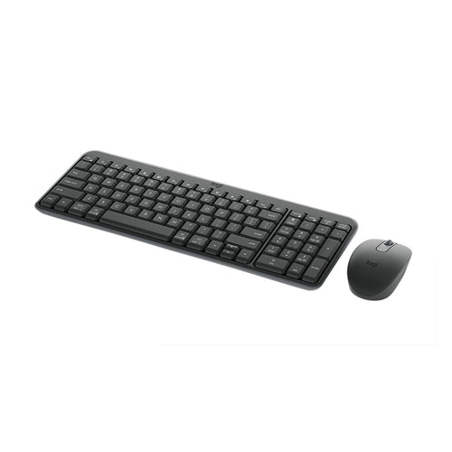 Logitech MK250 Compact Wireless Keyboard and Mouse Combo (Graphite)
