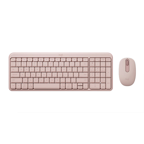 Logitech MK250 Compact Wireless Keyboard and Mouse Combo (Rose)