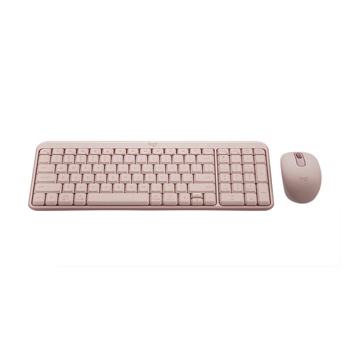Logitech MK250 Compact Wireless Keyboard and Mouse Combo (Rose)