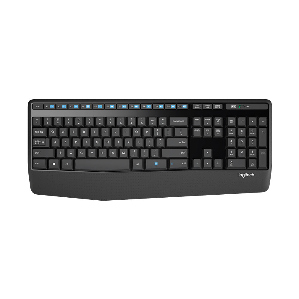 Logitech MK345 Comfort Wireless Keyboard and Mouse Combo (Black)