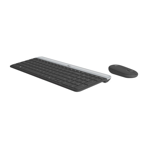 Logitech MK470 Slim Wireless Keyboard and Mouse Combo (Graphite)