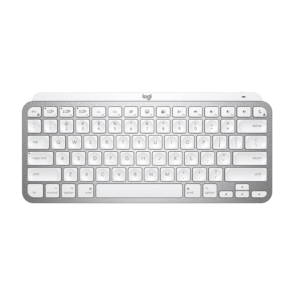 Logitech MX Keys Mini For Mac Wireless Bluetooth Keyboard (Pale Grey)