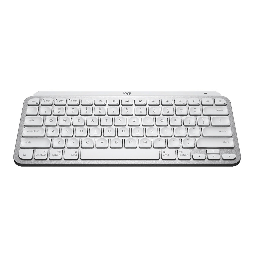 Logitech MX Keys Mini For Mac Wireless Bluetooth Keyboard (Pale Grey)