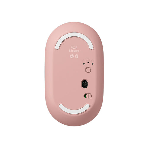 Logitech POP Wireless Bluetooth Mouse with Emoji (Rose)