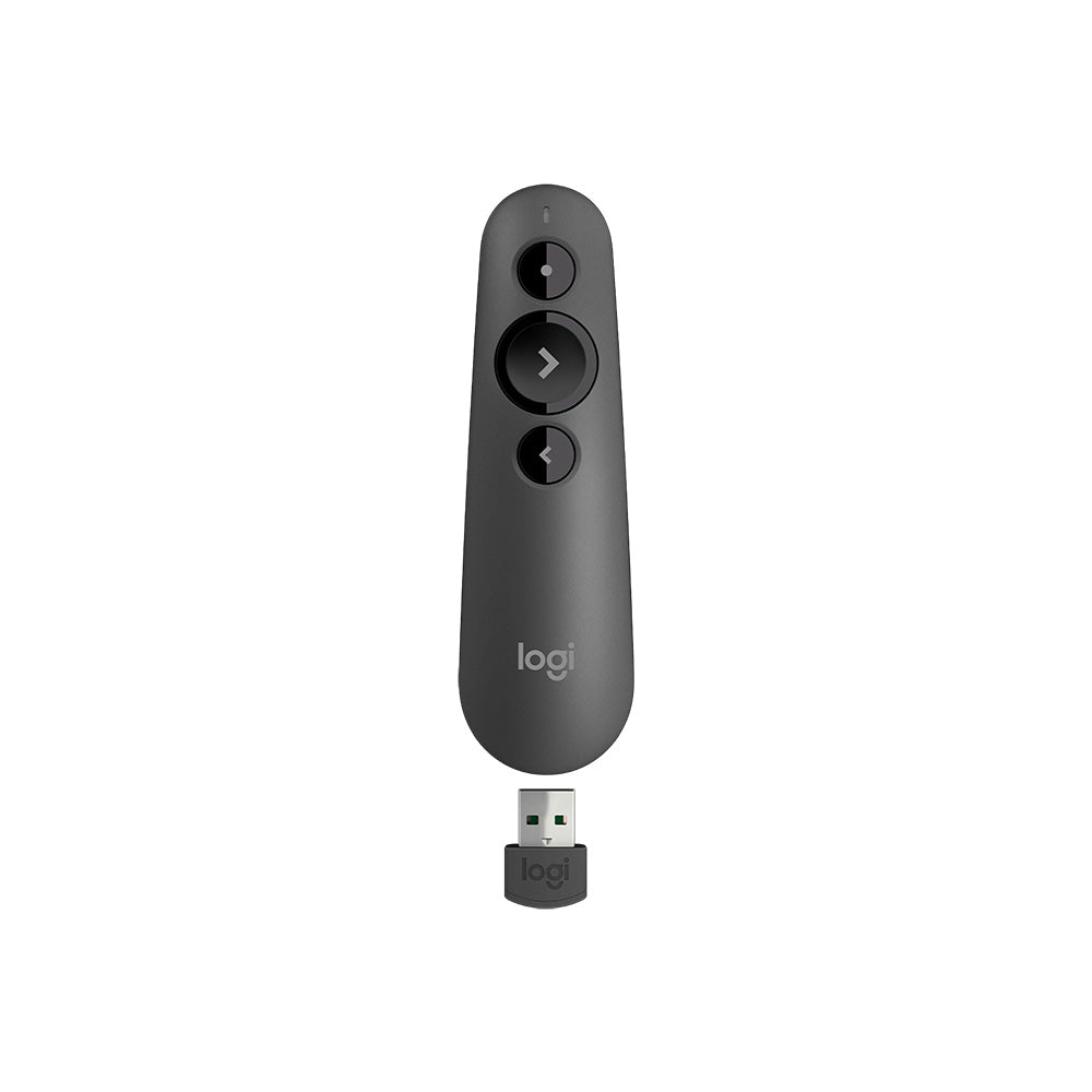 Logitech R500s Laser Pointer Presentation Remote (Graphite)