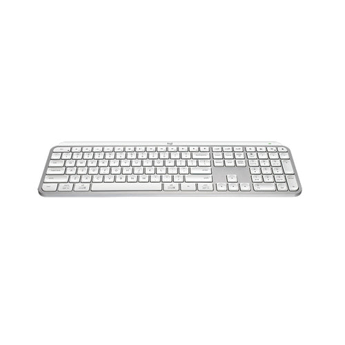 Logitech MX Keys S Wireless Bluetooth Keyboard (White)