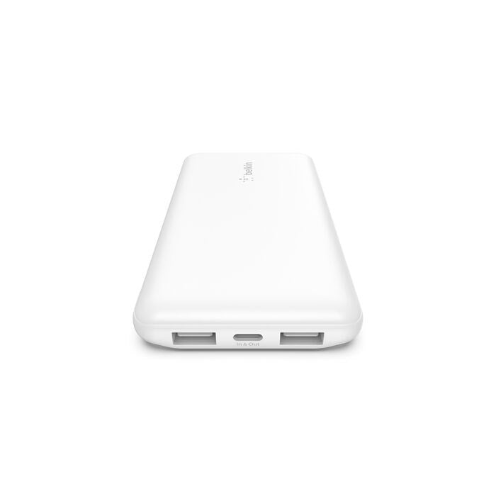 Belkin BPB011btWH BoostCharge Power Bank 10K (White)